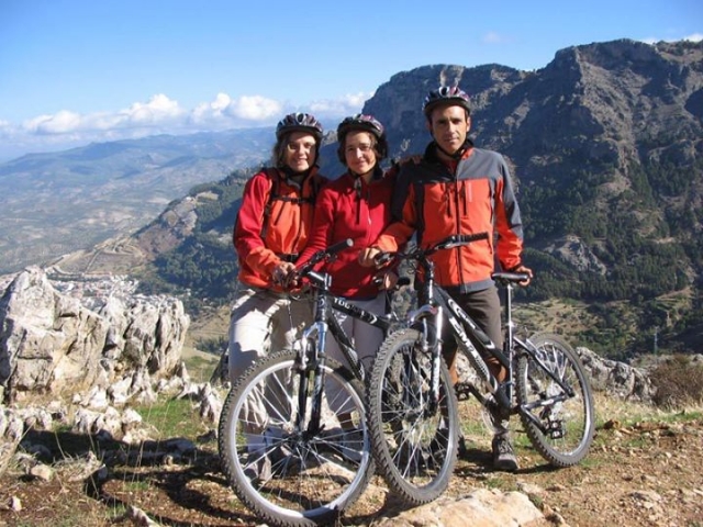  familia en BTT 